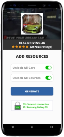 Real Driving 3D MOD APK Screenshot