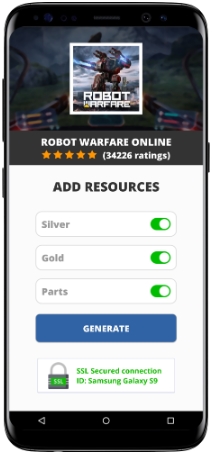 Robot Warfare Online MOD APK Screenshot