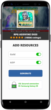 RPG Asdivine Dios MOD APK Screenshot