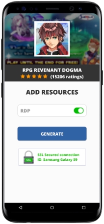 RPG Revenant Dogma MOD APK Screenshot