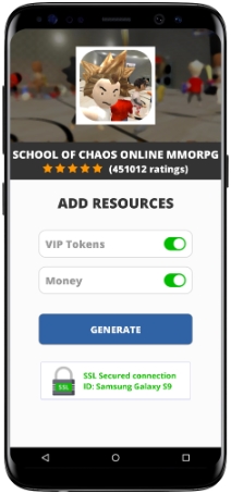 School of Chaos Online MMORPG MOD APK Screenshot