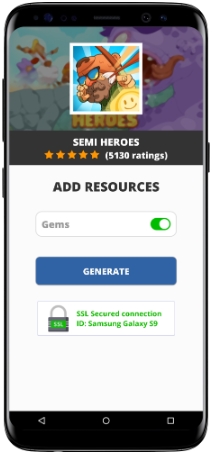Semi Heroes MOD APK Screenshot