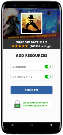 Shadow Battle 2.2 MOD APK Screenshot