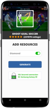 Shoot Goal Soccer MOD APK Screenshot