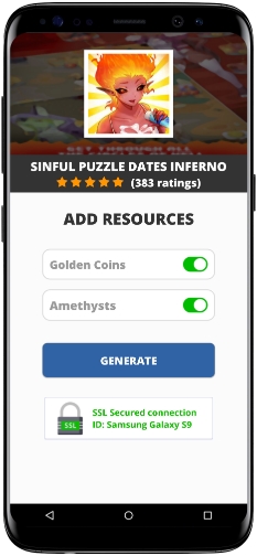 Sinful Puzzle Dates Inferno MOD APK Screenshot