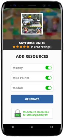 Skyforce Unite MOD APK Screenshot