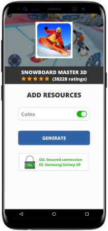 Snowboard Master 3D MOD APK Screenshot