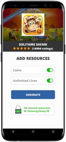 Solitaire Safari MOD APK Screenshot