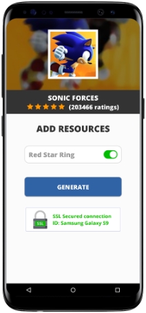 Sonic Forces MOD APK Screenshot