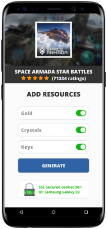 Space Armada Star Battles MOD APK Screenshot