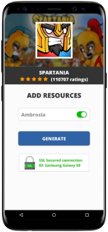 Spartania MOD APK Screenshot