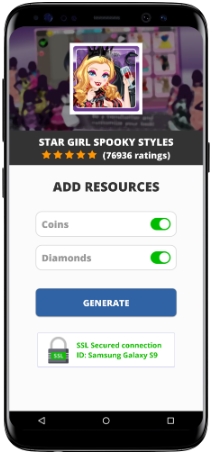 Star Girl Spooky Styles MOD APK Screenshot