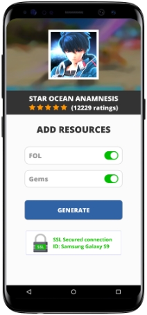 Star Ocean Anamnesis MOD APK Screenshot