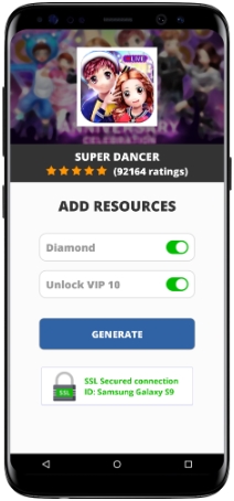 Super Dancer MOD APK Screenshot