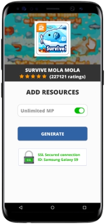 Survive Mola mola MOD APK Screenshot