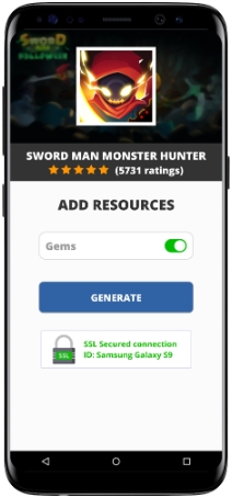 Sword Man Monster Hunter MOD APK Screenshot