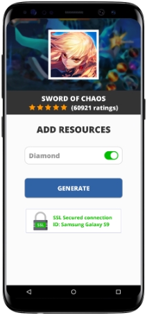 Sword of Chaos MOD APK Screenshot