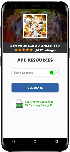 Symphogear XD UNLIMITED MOD APK Screenshot