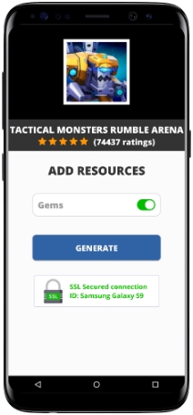 Tactical Monsters Rumble Arena MOD APK Screenshot