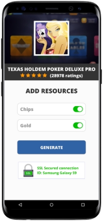 Texas HoldEm Poker Deluxe Pro MOD APK Screenshot