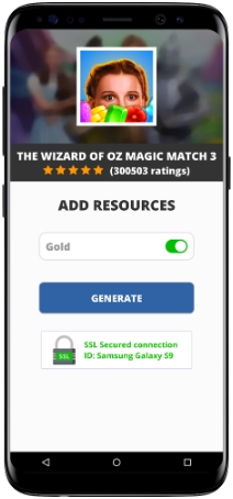 The Wizard of Oz Magic Match 3 MOD APK Screenshot