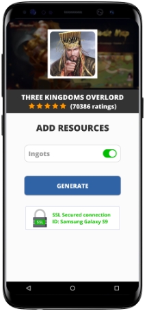 Three Kingdoms Overlord MOD APK Screenshot