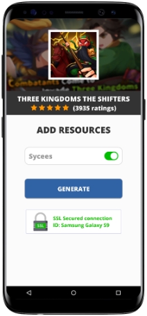 Three Kingdoms The Shifters MOD APK Screenshot