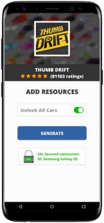 Thumb Drift MOD APK Screenshot