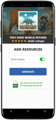 Tiny Dino World Return MOD APK Screenshot