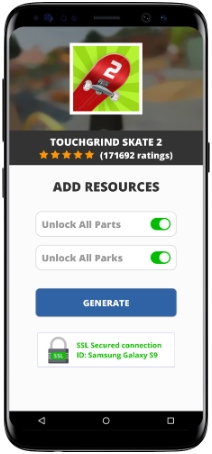 Touchgrind Skate 2 MOD APK Screenshot