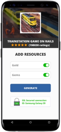 TrainStation Game On Rails MOD APK Screenshot