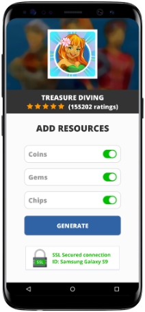 Treasure Diving MOD APK Screenshot