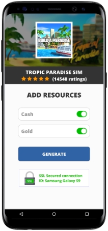 Tropic Paradise Sim MOD APK Screenshot