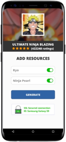 Ultimate Ninja Blazing MOD APK Screenshot