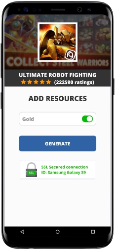 Ultimate Robot Fighting MOD APK Screenshot