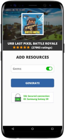 URB Last Pixel Battle Royale MOD APK Screenshot