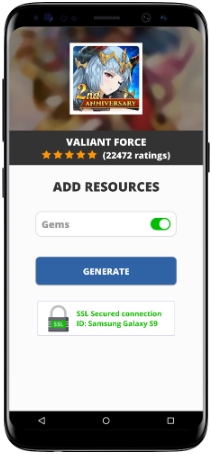 Valiant Force MOD APK Screenshot