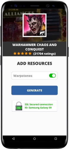 Warhammer Chaos and Conquest MOD APK Screenshot
