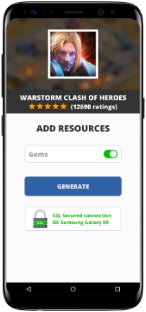 WarStorm Clash of Heroes MOD APK Screenshot