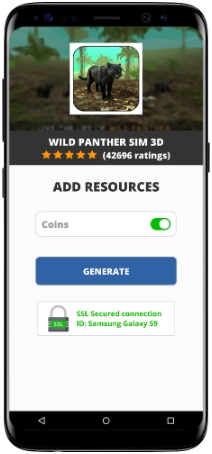 Wild Panther Sim 3D MOD APK Screenshot