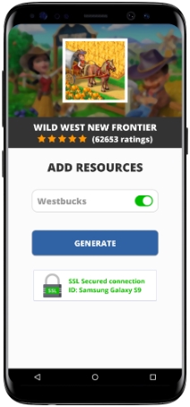 code to get westbucks in wild west new frontier on tablet for free
