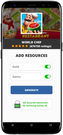 World Chef MOD APK Screenshot