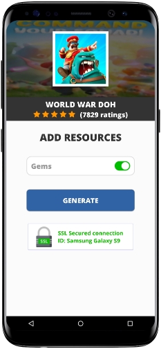 World War Doh MOD APK Screenshot