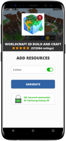 WorldCraft 3D Build and Craft MOD APK Screenshot