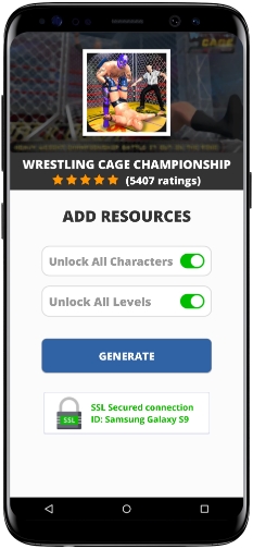 Wrestling Cage Championship MOD APK Screenshot