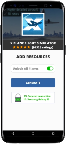 X Plane Flight Simulator MOD APK Screenshot