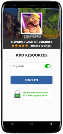 X-Wars Clash of Zombies MOD APK Screenshot
