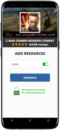 Z War Zombie Modern Combat MOD APK Screenshot
