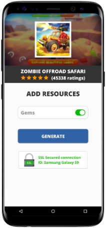 Zombie Offroad Safari MOD APK Screenshot